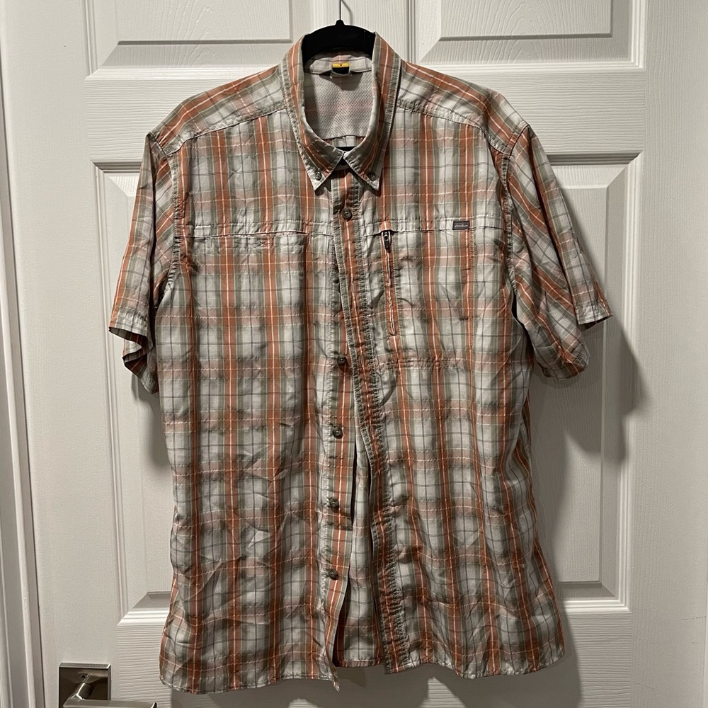 Men's Eddie Bauer Button Down Shirt Size L